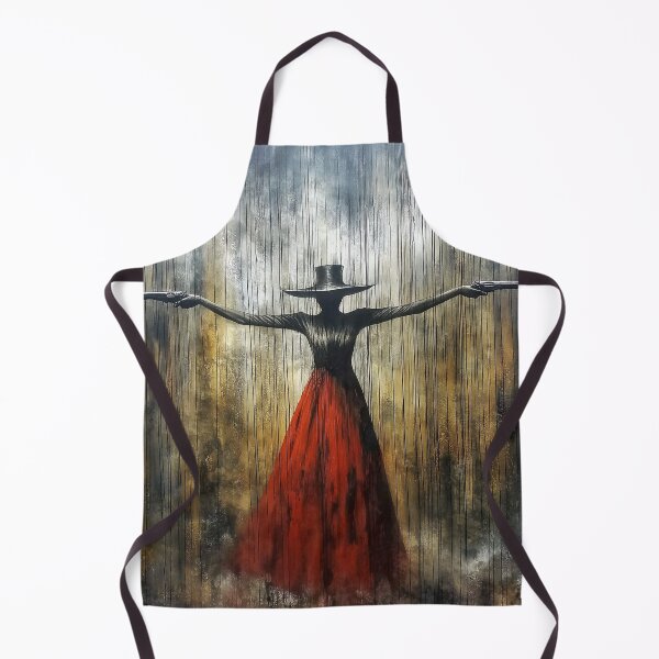 Item preview, Ghostly Gothic Gunslinger in black and crimson red. designed and sold by Shoot-The-Moon.