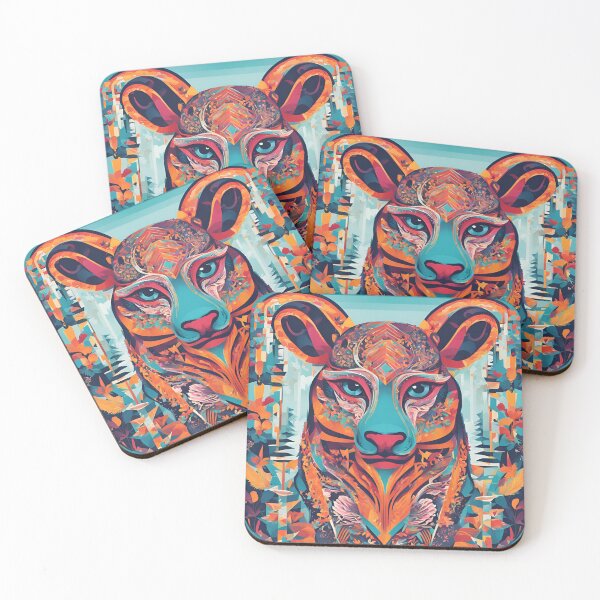 Item preview, Stylized Bear Portrait designed and sold by Eman Abou Ghazy.