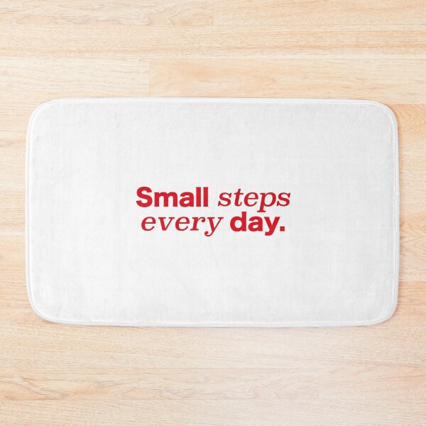 Item preview, small steps every day designed and sold by OceanStudio224.