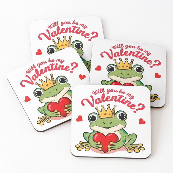 Item preview, Will You Be My Valentine Prince Frog designed and sold by colorleafz.