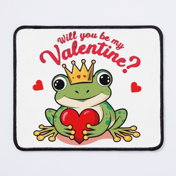 Item preview, Will You Be My Valentine Prince Frog designed and sold by colorleafz.