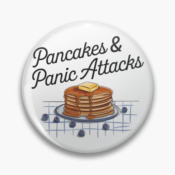 Item preview, Pancakes and Panic Attacks designed and sold by MaxxerDesigns.