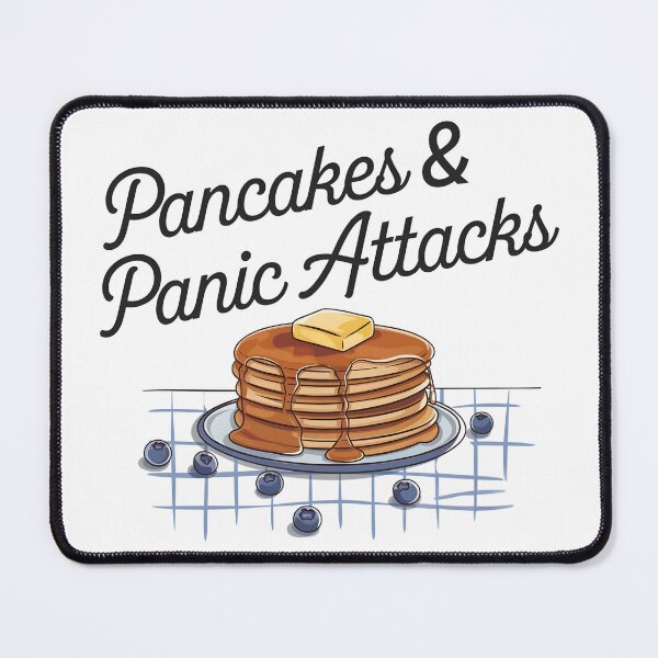 Item preview, Pancakes and Panic Attacks designed and sold by MaxxerDesigns.