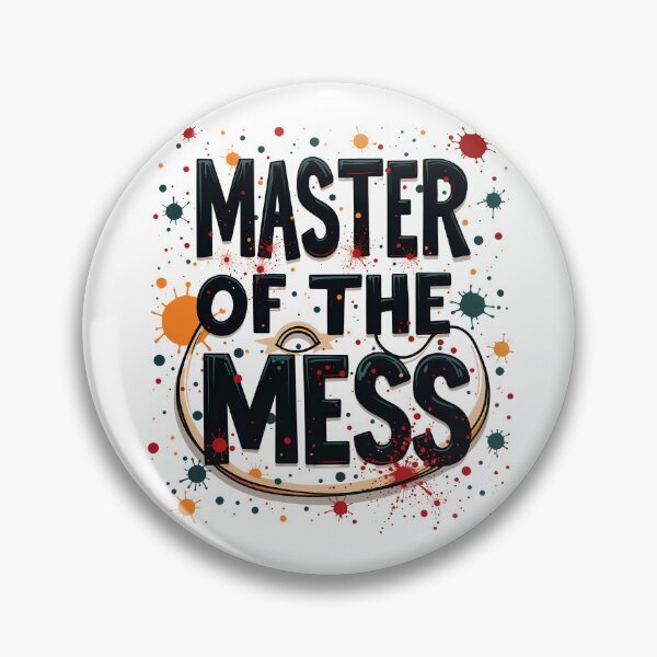 Item preview, Master of the Mess Art Print designed and sold by Taans-Creation.