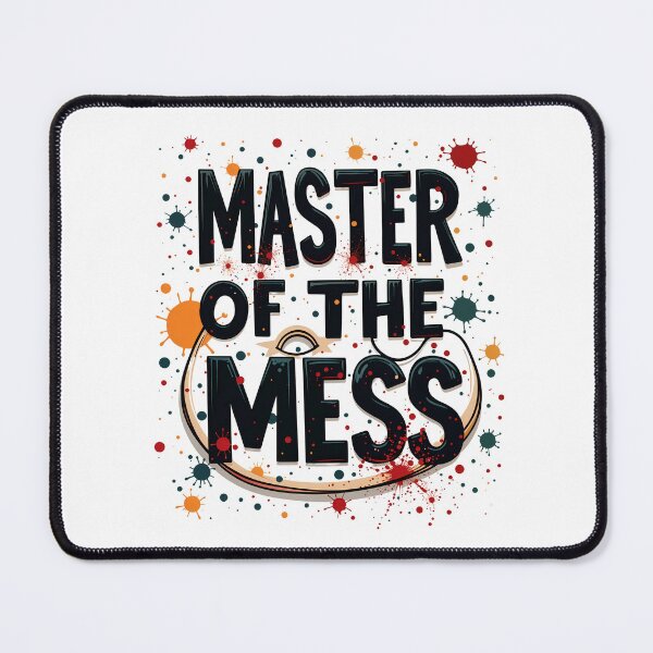 Item preview, Master of the Mess Art Print designed and sold by Taans-Creation.