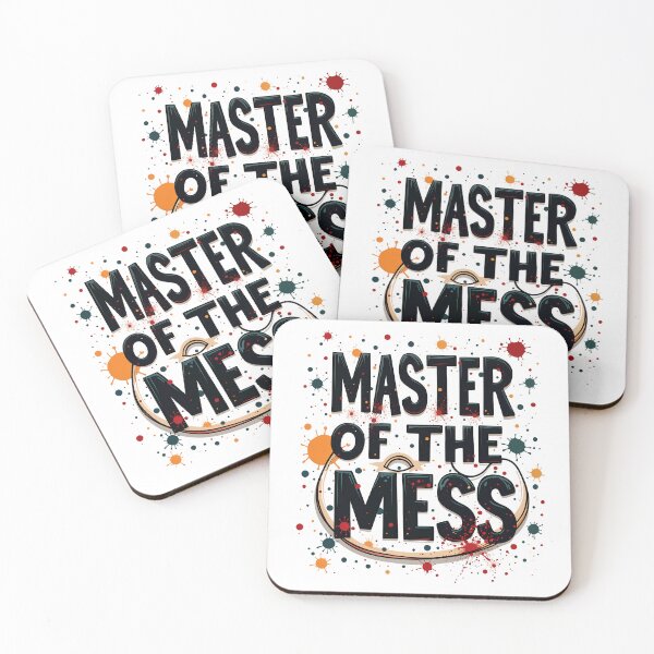 Item preview, Master of the Mess Art Print designed and sold by Taans-Creation.