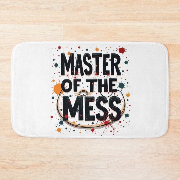 Item preview, Master of the Mess Art Print designed and sold by Taans-Creation.