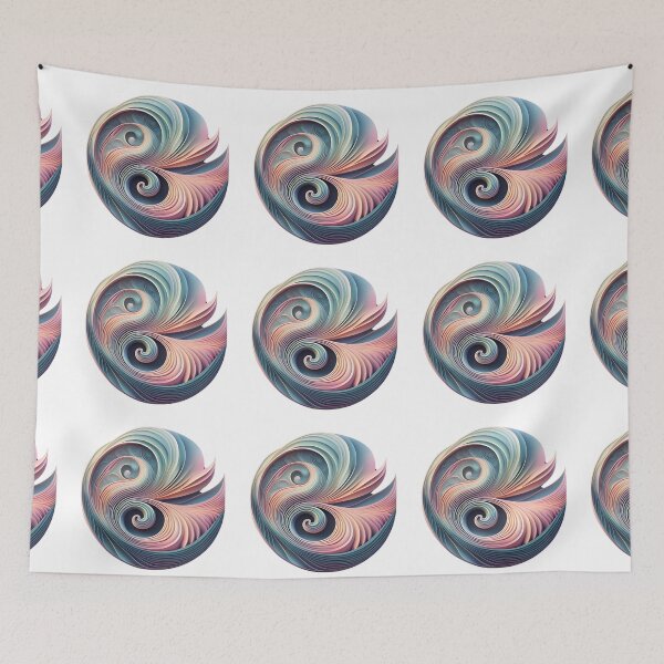 Item preview, Nordic Abstract Mesmerizing Line Art designed and sold by Traloch O'Laoi.