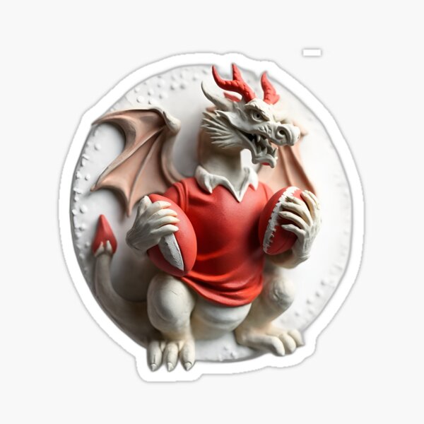 Item preview, Rugby Dragon: Cymru Am Byth designed and sold by Creativeatwork.