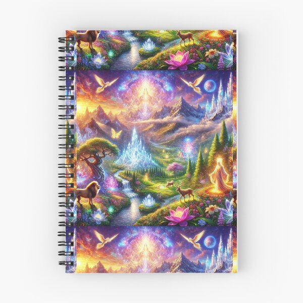 Item preview, Divine Ascension: A Glowing Spiritual Realm designed and sold by Meta2Physical.