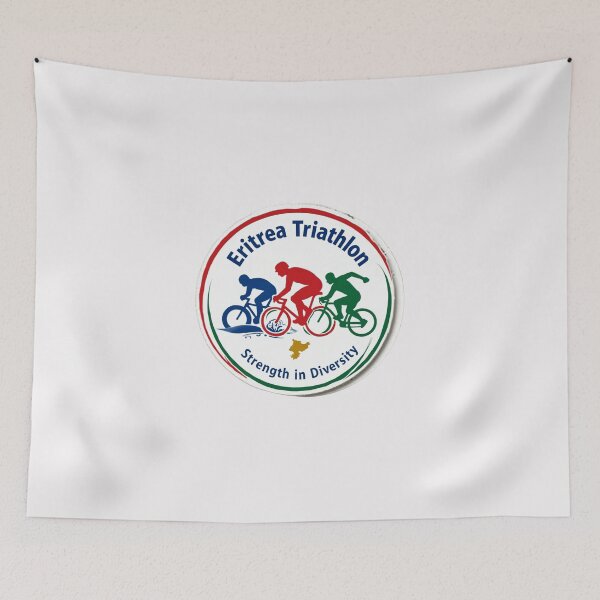 Item preview, Eritrea Triathlon – Swim, Bike, Run Athlete Design designed and sold by Triathlongram.