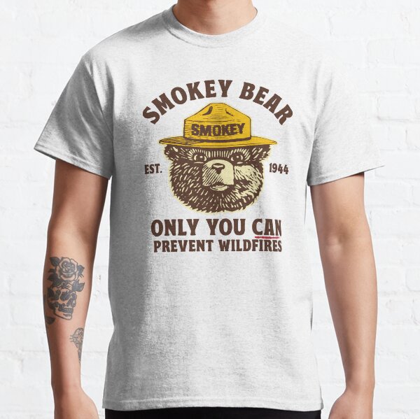 Vista previa del artículo con la obra «PREVENIR INCENDIOS FORESTALES SMOKEY BEAR», diseñado y vendido por TonySpencer.