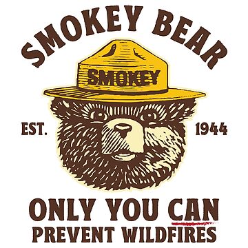 Imagen de la obra PREVENIR INCENDIOS FORESTALES SMOKEY BEAR de TonySpencer