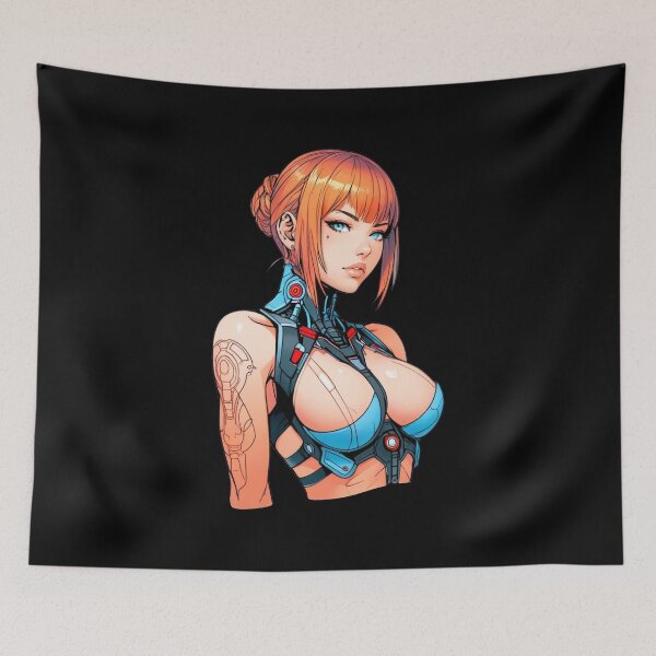 Item preview, Cyborg Girl designed and sold by ArtCraftLab.