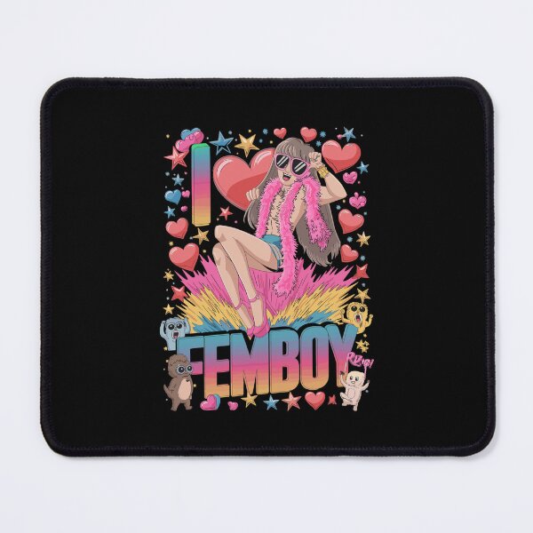 Item preview, I Love Femboy – Weird Meme Gift Idea with Humor designed and sold by hanneshannes02.