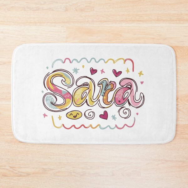 Item preview, sara aesthetic typography funny cute name  designed and sold by bukajart.