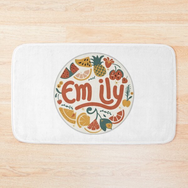 Item preview, emily fruit aesthetic typography funny cute name  designed and sold by bukajart.