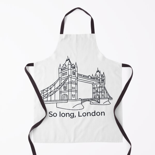Item preview, So Long, London - A Bittersweet Farewell Design" designed and sold by Timegraf.