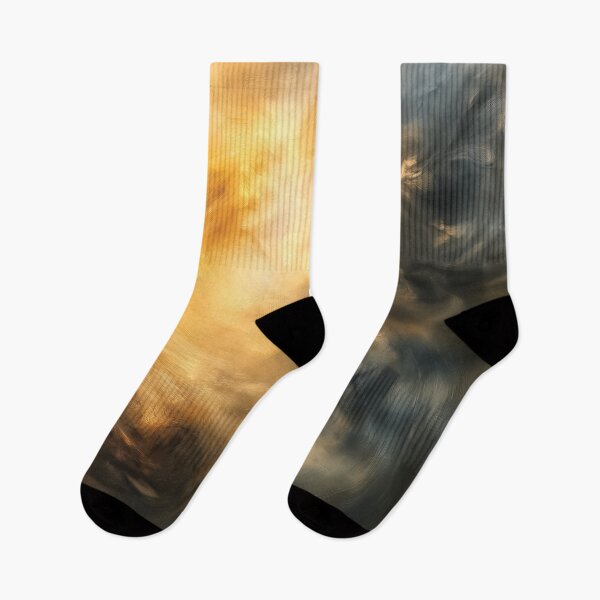 Item preview, A swirling convergence design of light and shadow, with golden hues radiating like a hidden cosmic flame. designed and sold by HEMRO.