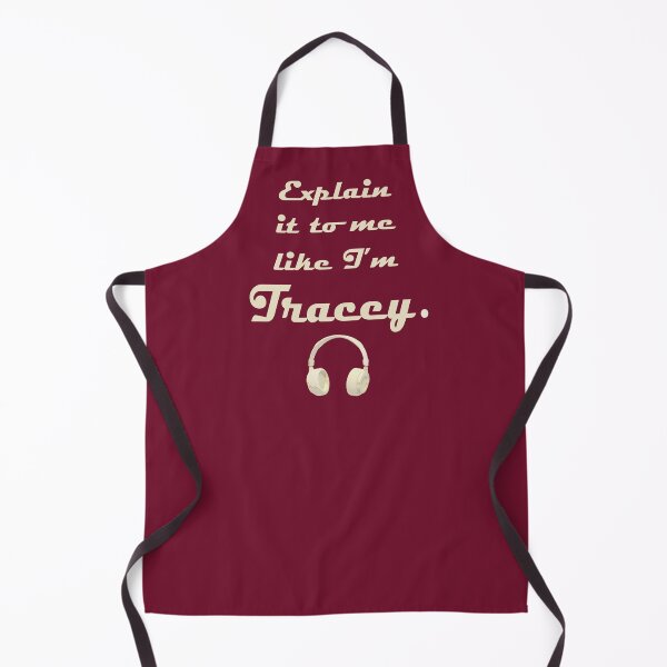 Item preview, Explain it to Me Like I'm Tracey light text with headset designed and sold by Karen Simon.