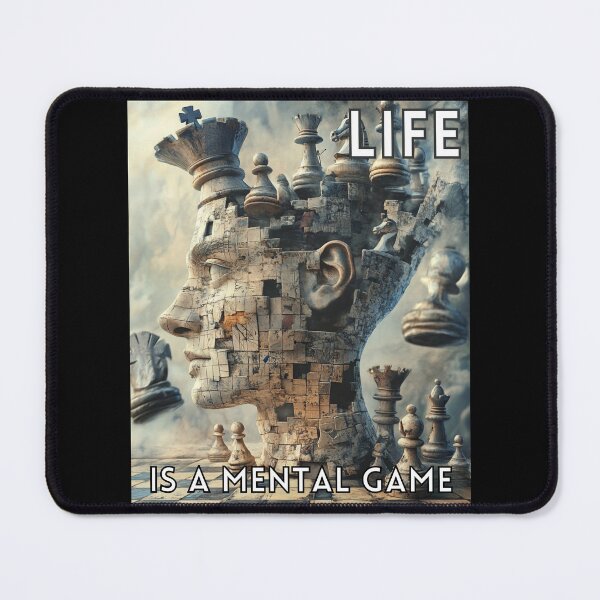 Item preview, Life Is A Mental Game designed and sold by MojaveTradePost.