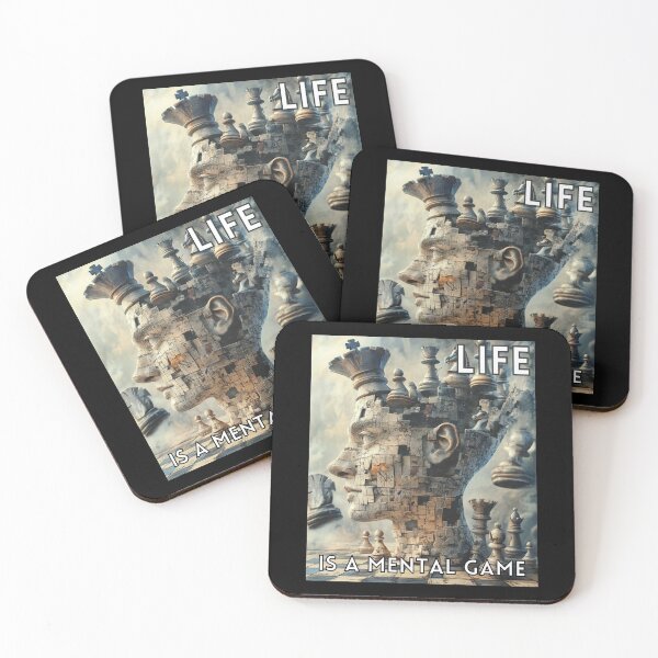 Item preview, Life Is A Mental Game designed and sold by MojaveTradePost.