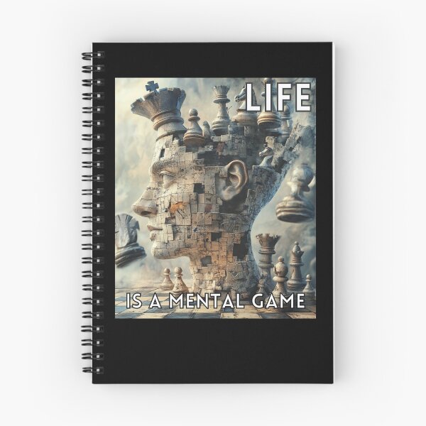 Item preview, Life Is A Mental Game designed and sold by MojaveTradePost.