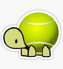 Tennis Schildkröte Sticker