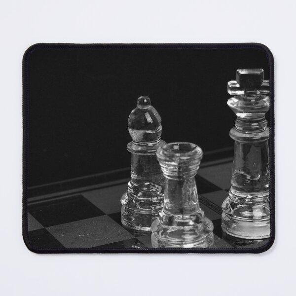 Item preview, Chess king bishop rook - minimalistic elegant design chess figures and chess board designed and sold by Chess64.