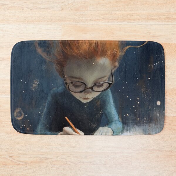 Item preview, Girl Genius in Ginger. Child prodigy at work. designed and sold by Shoot-The-Moon.