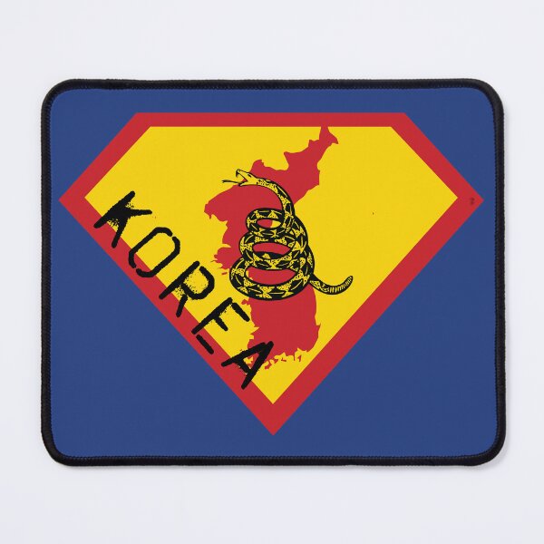 Item preview, UNITED NORTH and SOUTH Korea SHIELD - Freedom Is The Superpower - Gadsden Snake Flag - Dont Tread On Me SUPERHERO spellout design designed and sold by pelagio.