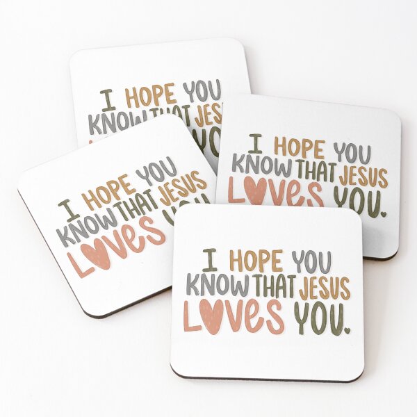 Item preview, I Hope You Know That Jesus Loves You designed and sold by CCalligraphyCo.