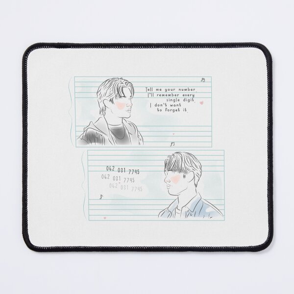Item preview, Tell me your number. I'll remember ever single digit. I don't want to forget it. | thame po heart that skips a beat designed and sold by Pinu92.