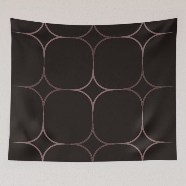 Item preview, Brown Star Pattern, Drab Dark Brown Beige Tan, Sky Brown Color Shades 2024 New Year Design  designed and sold by Art Shimmers.