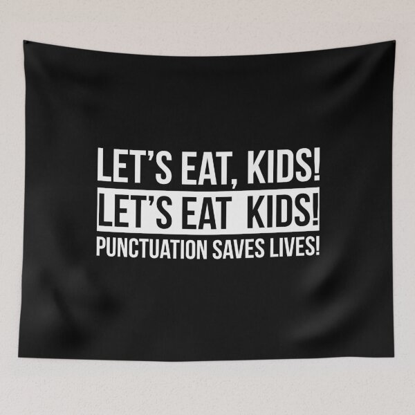 Item preview, Punctuation Saves Lives Hilarious designed and sold by AdiApparel.