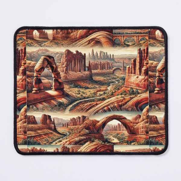 Item preview, #27 - Arches National Park - Majestic Rock Formations and Timeless Beauty designed and sold by Meta2Physical.