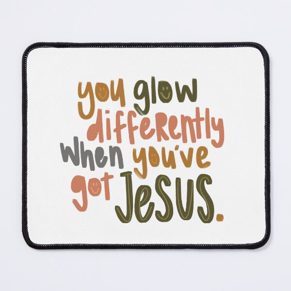 Item preview, Jesus Glow designed and sold by CCalligraphyCo.