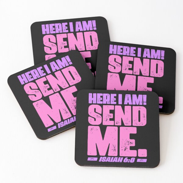 Item preview, Isaiah 6:8 Here I Am Send Me designed and sold by plushism.