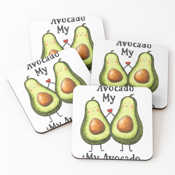 Item preview, You’re the Avocado to My Toast – Cute Couple Art designed and sold by PixelMuse2024.