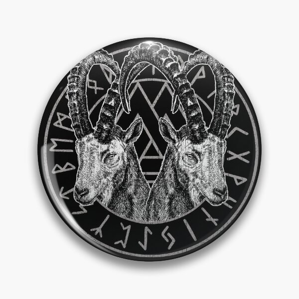 Item preview, Tanngrisnir and Tanngnjóstr, Sagas, Norse Viking Gift, Thor, Valknut designed and sold by Proverbial Wisdom Design.