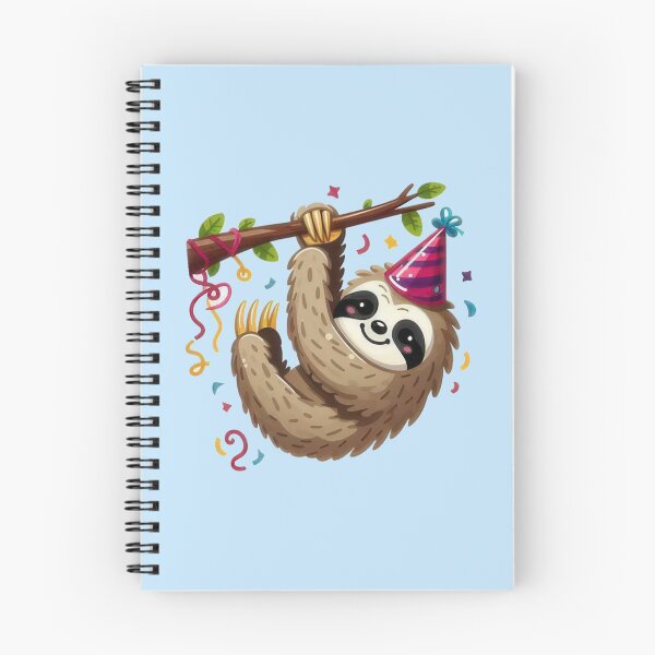 Item preview, Sloth clinging to Christmas tree branch designed and sold by MOONE FLOWER.