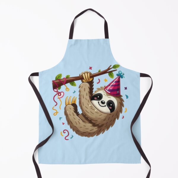 Item preview, Sloth clinging to Christmas tree branch designed and sold by MOONE FLOWER.