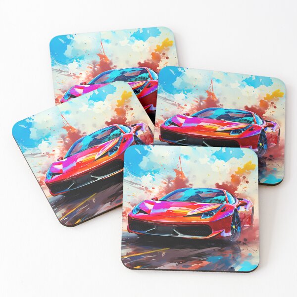 Item preview, Vibrant Motion & Power Reflected In Modern Supercar designed and sold by RevUpDesign.