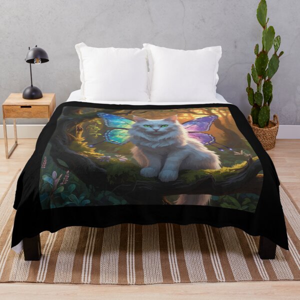 Artikelvorschau, Majestätische Katze mit Schmetterlingsflügeln Animal Mashup entworfen und verkauft von Getup-clothing.