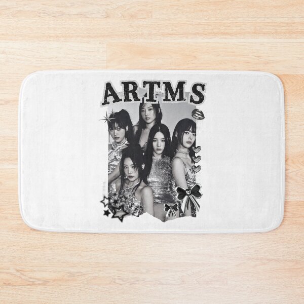 Item preview, ARTMS Kpop Girl Group Black and White Collage Design designed and sold by AJUNICE STUDIO.