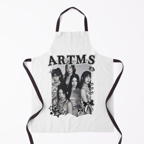 Item preview, ARTMS Kpop Girl Group Black and White Collage Design designed and sold by AJUNICE STUDIO.