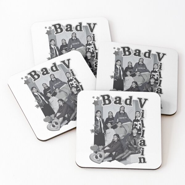 Item preview, BADVILLAIN Kpop Girl Group Black and White Collage Design designed and sold by AJUNICE STUDIO.