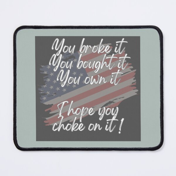 Item preview, Angry politics- hope you choke on it designed and sold by SimpleatHeart.