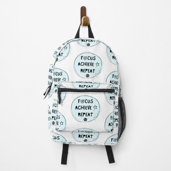 Item preview, Focus Achieve Repeat – Motivational Quote Illustration designed and sold by Ink on Thread.