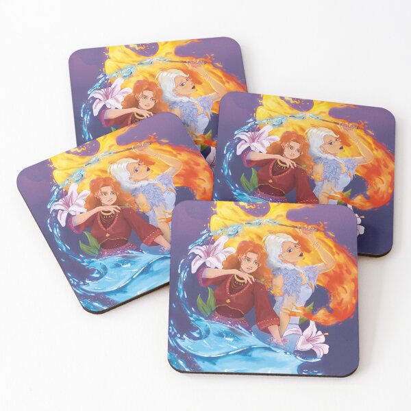 Item preview, Water and Fire Witches designed and sold by LauraMarie-7.